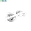 Silver Aluminum Middle Console AC Button Sticke 4PCS For Toyota RAV4 -