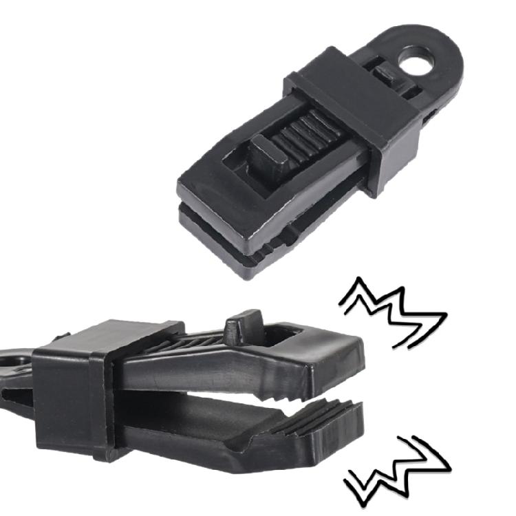 5x Heavy-Duty Lock Grip Tarp Clip Reusable Tent Tighten Lock Grip Awnings Clamps