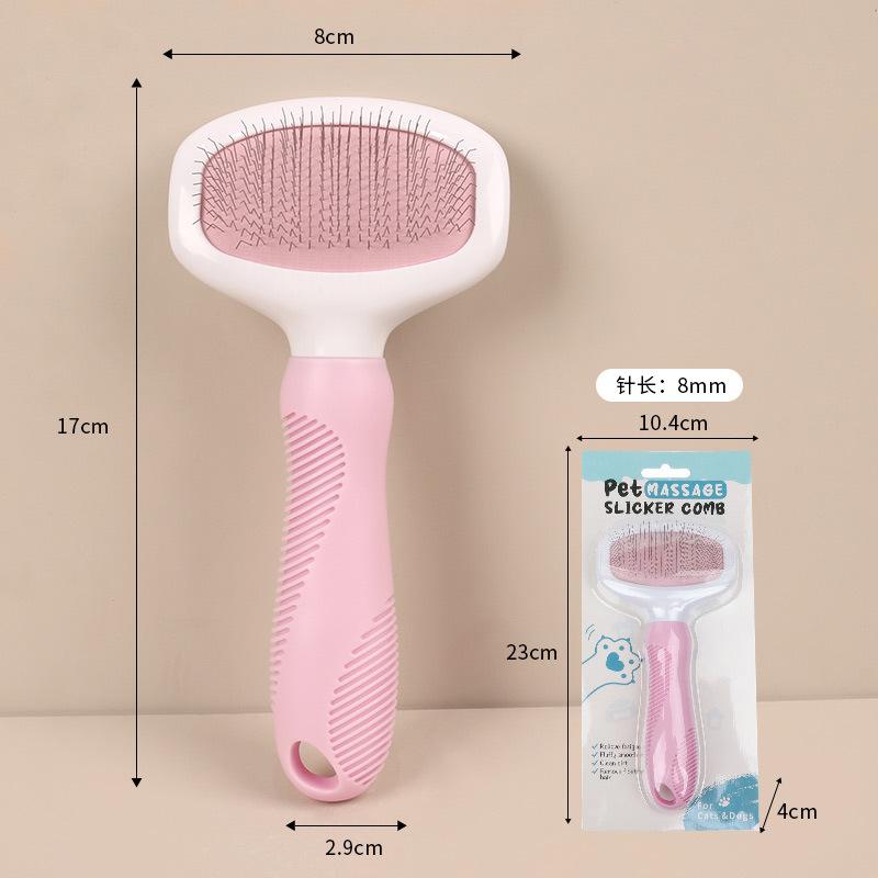 

Расческа для домашних животных кошек собак расческа для шерсти тедди игольчатая расческа для удаления шерсти панды чем выдергивающая шерсть собаки пушистая мягкая игольчатая расческа розовый