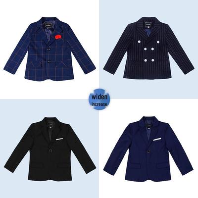 Boys' Plus Size Plaid Blazer - 2023 Children's Performance Suit