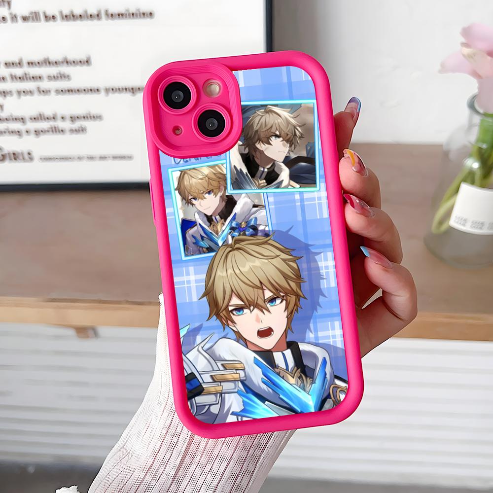 

HSR Gepard Thicken TPU Mobile Phone Case for iPhone 17 16 15 14 13 12 11 Air Pro Max Plus Colorful Cover iPhone 11