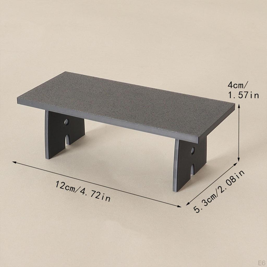 Miniature Dollhouse Table Chair Doll House Decor Scene Pretend Toy Furniture Versatile for