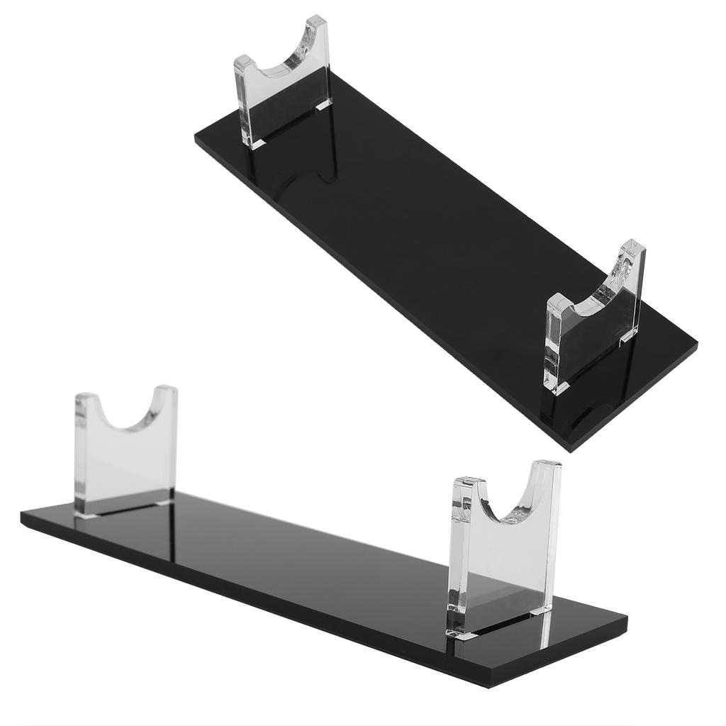 Acrylic Sword Stand Holder Tabletop Sword Display Storage Rack for Home Shop Transparent