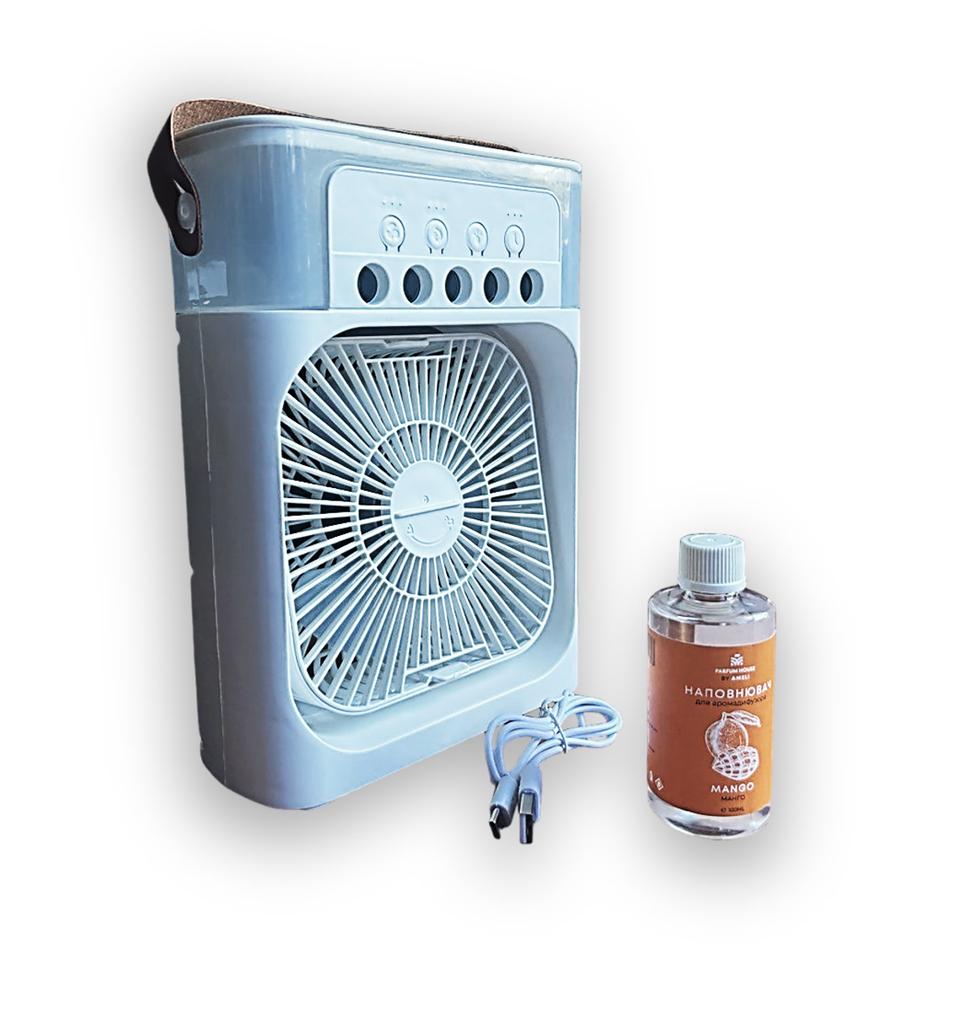 Ventilator-Luftbefeuchter Tischklimaanlage + Aromadiffusor-Nachfüller