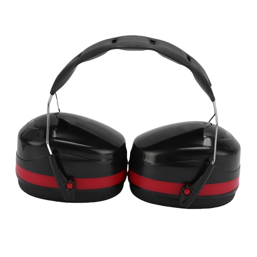 Noise Reduction Ear Muff Ergonomic Headband Foldable 27dB Sound Blocking Headphone for Industry School