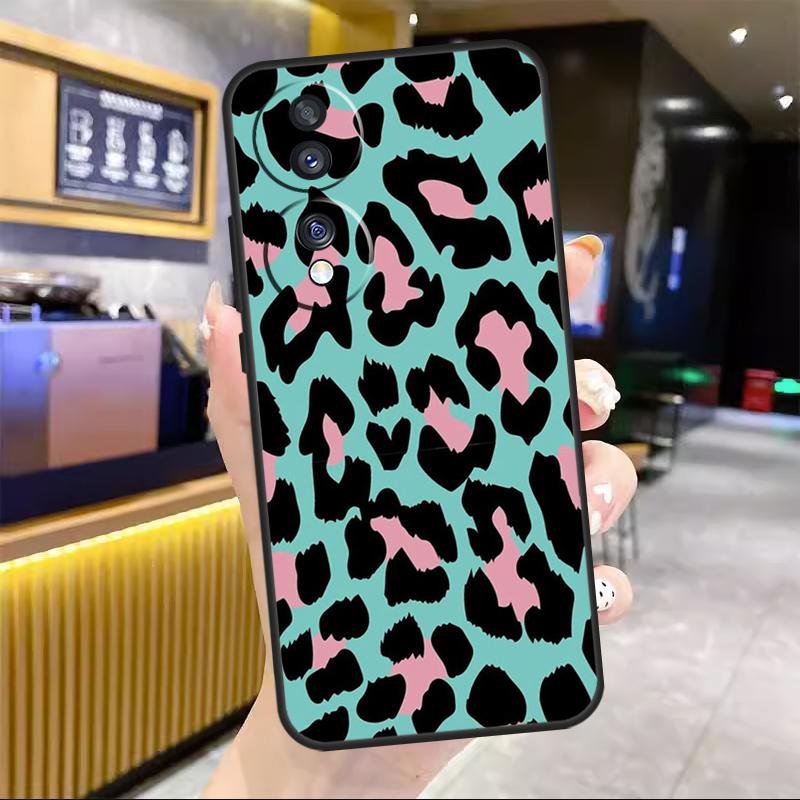 Leopard Skin For Honor Magic 7 Lite 5 6 8 Pro Case For Honor Win RT X9c X9a X9b X8b X8c 200 400 50 70 90