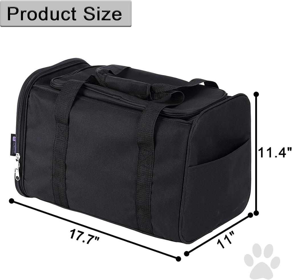 Portable Foldable Cat Litter Box, 2-in-1 Travel Cat Toilet, Lightweight & Compact