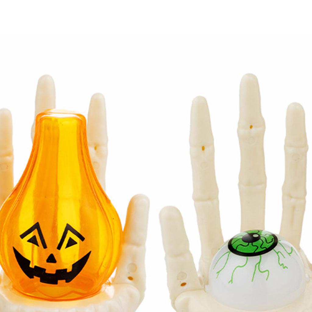 Durable Halloween Ghost Hand Light Decoration With LED Illumination Safe PVC Material For Home Party