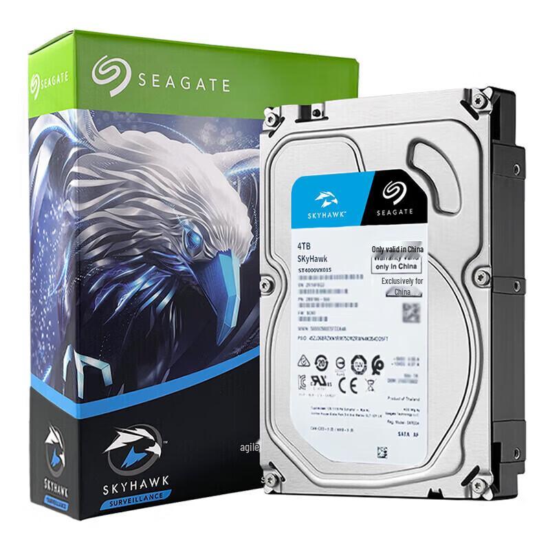 Seagate SkyHawk 4TB Surveillance Hard Drive