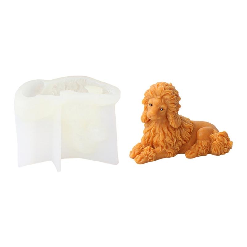 3D Animal Shaped Candle Silicone Mold for DIY Hand-made Candle Ornaments Mould Handicrafts Making Tool Baking Mold