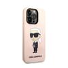 Karl Lagerfeld Silicone Nft Ikonik - Etui Iphone 14 Pro (Różowy)