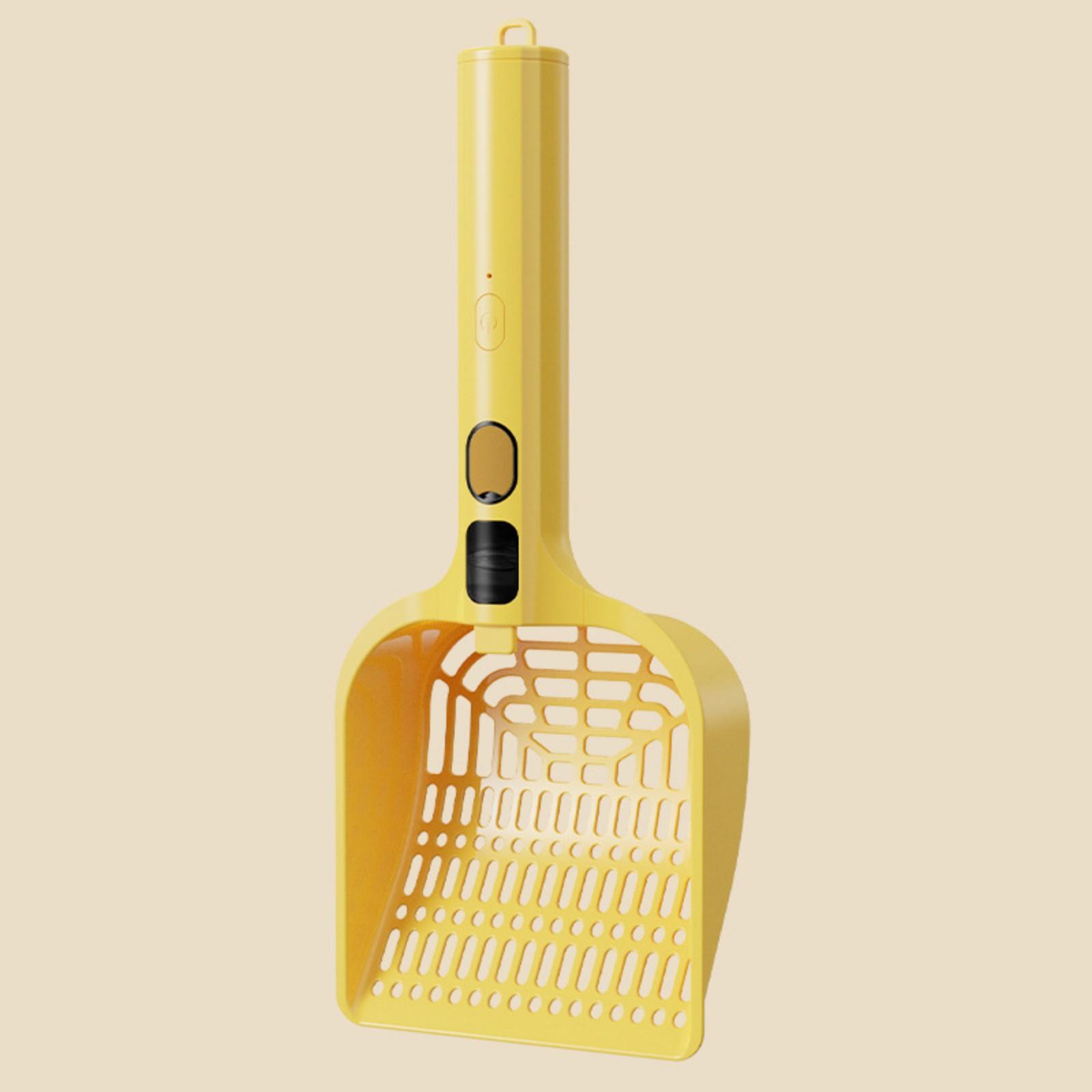 

Spray Litter Scoop - Rechargeable Litter Shovel - Poop-scooping Gadget - Cleaning Litter Shovel One Size жовтий