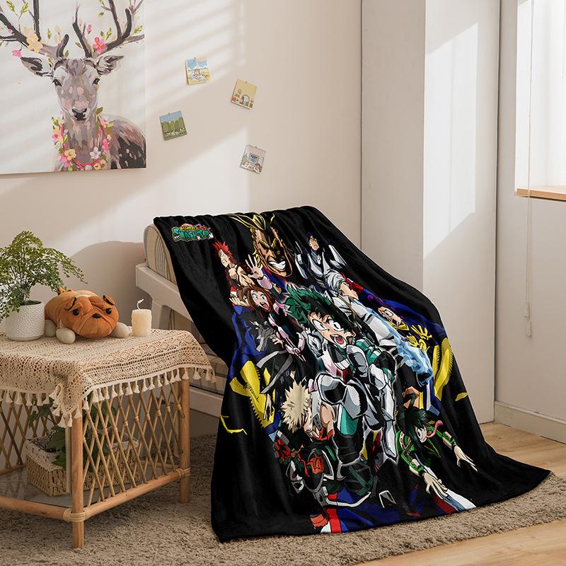 Card My Hero Academy Series Double Sided Flannel 3D Digital Printed Blanket Blanket