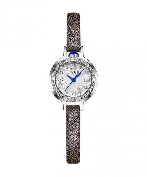 [FOCE Lady] FOCE Lady 22.5mm Women s Leather Watch FM1927L-WH FREE