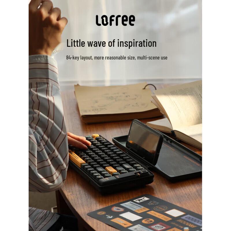 Lofree OE901 Little Wave Wireless Bluetooth Mechanical Keyboard