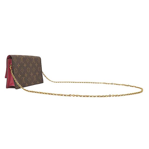 LOUIS VUITTON M69578 Monogram Portefeuille Flor Chain2WAY bag Monogram canvas/leather Array