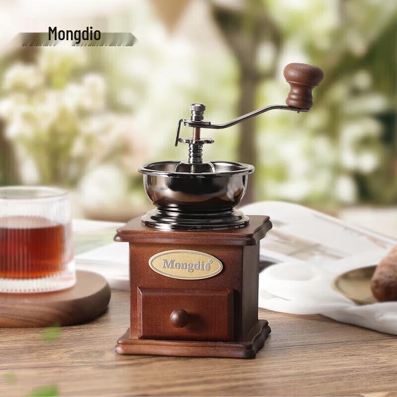

Mongdio Hand-Crank Coffee Grinder