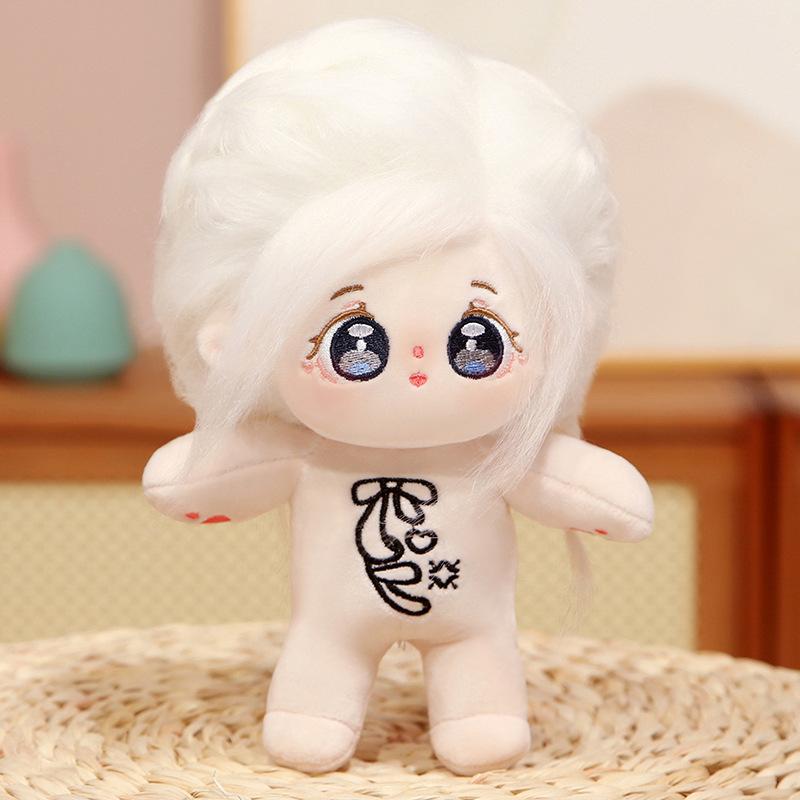 Puppe Geschenk Plüsch Boudoir Kleidung Mädchen Baumwolle Puppe Puppe 20cm Dress-up Spielzeug