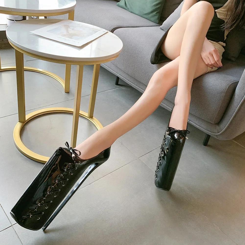 Fashion fashion single shoe women 2024 new shallow rhinestone waterproof platform sexy 30 cm high heels women's shoes