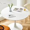 Nordic Negotiation Table Tulip White Small Round Table Simple Round Table Reception Room Coffee Table Multi Purpose Round Table