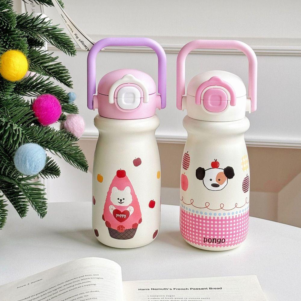 Keeps Cold and Heat Insulated Water Cup 500ML Travel Thermal Cup  New Year Gift