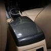Luxury ABS Carbon Fiber Style Car Armrest Box Decoration For BMW 3 E0 05-12