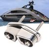 Stainless Steel Cam Clamp Silver Lightweight     Polished Marine Plywood Accessories