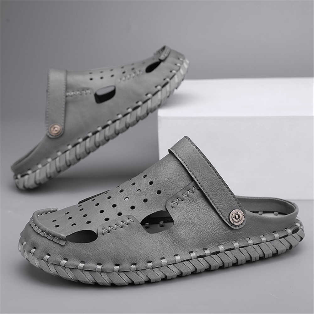 Half Small Size Men's Designer Sports Shoes Summer Men's Sandal Home Slippers For Men Sneakers Vietnam Visitors Out Runner