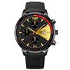 Belt Men'S Watch Trendy Personality Quartz Watch Calendar Luminous
