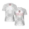 ENGLAND 3D Print Sports Quick-dry Breathable Men T-shirt Outdoor Football Jersey Team Uniform Parent-child Short Sleeve Clothing