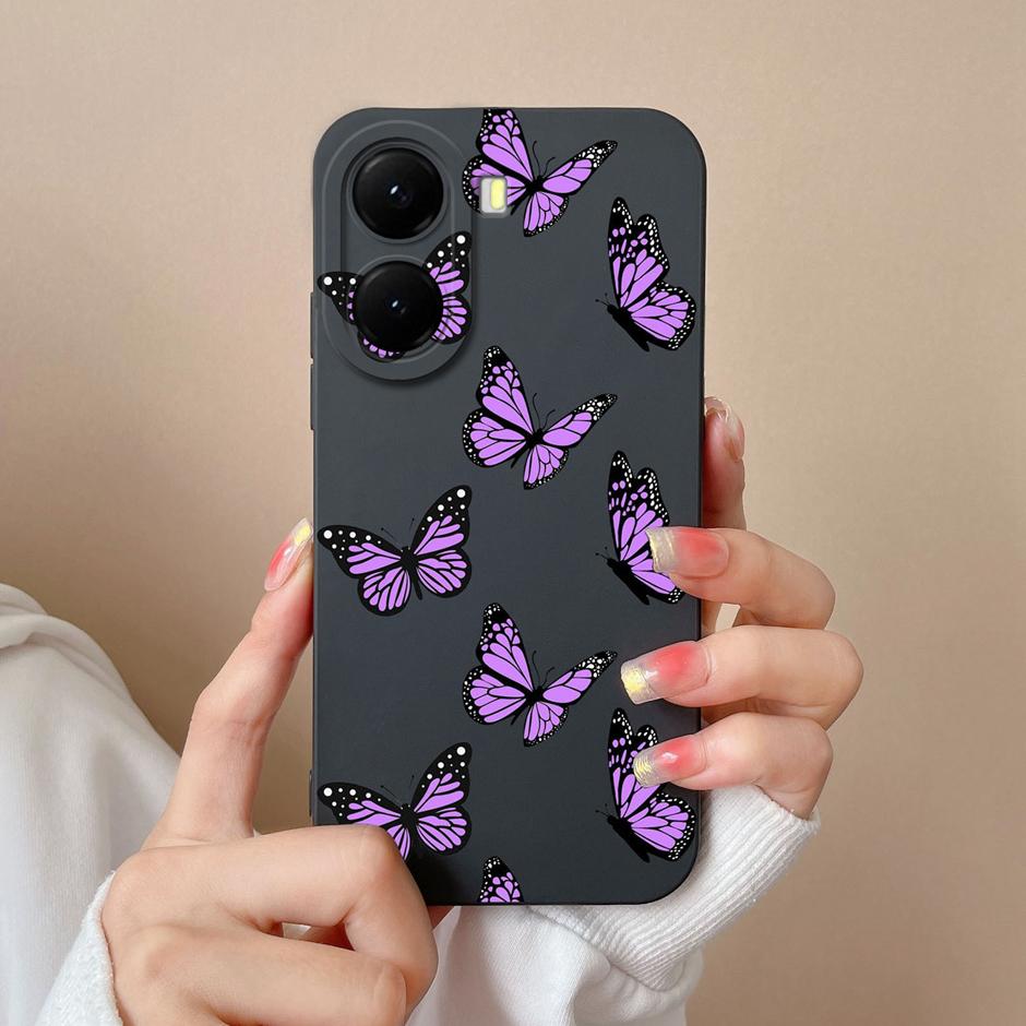Cases For Xiaomi PocoX7 X7Pro Colorful Love Heart Girl Dustproof Drop-Resistant Portable Bumper For Xiaomi Poco X7 Pro Housing