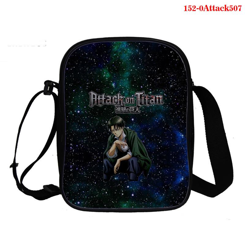 Attack On Giant Peripheral Digital 3D Printed Backpack Student School Bag Full Color Bag Double Shoulder Bag