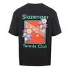 Slazenger Mens Tennis Club Back Print Crew Neck T-Shirt