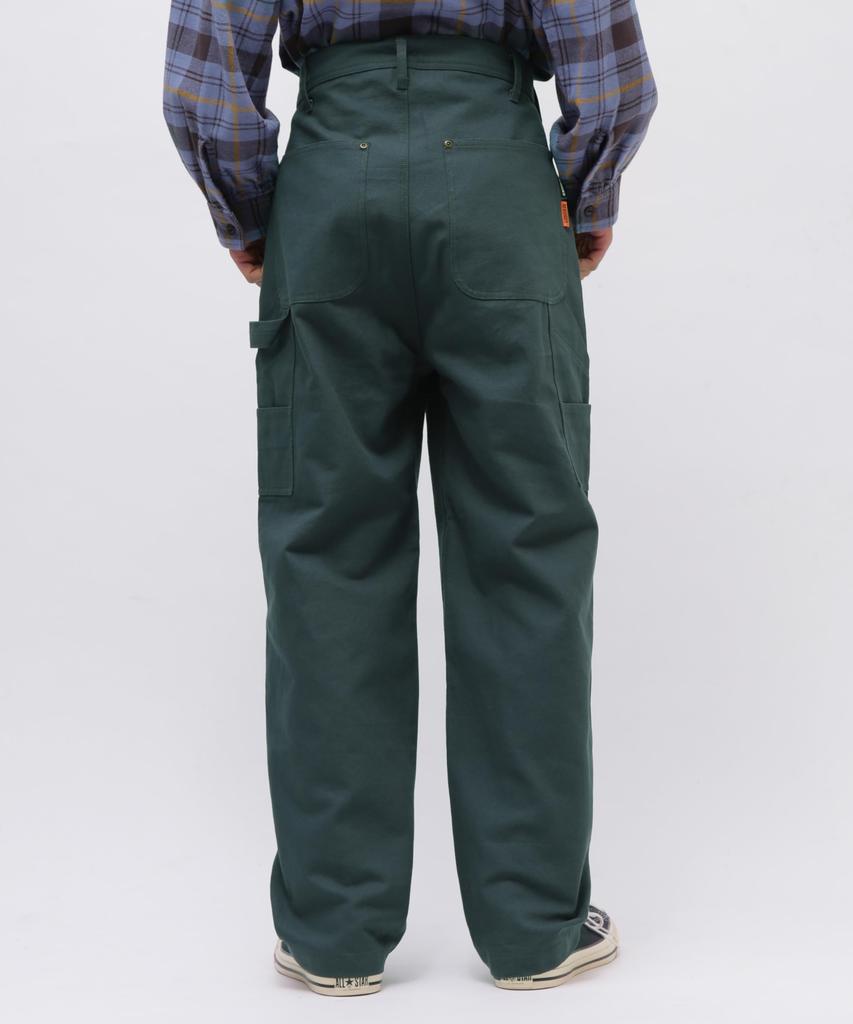 AVIREX UNIVERSAL OVERALL DOUBLE KNEE PAINTER PANTS men's XL 115 blue gray 783-4210201