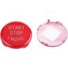 Car Engine Start Stop Switch Button Cover for E Chassis 3 Series E90 E91 E92 E93 5 Series E60 2004-2009 X1 E84 X3 E83 X5 E70X6 E71X6 E72(Red)
