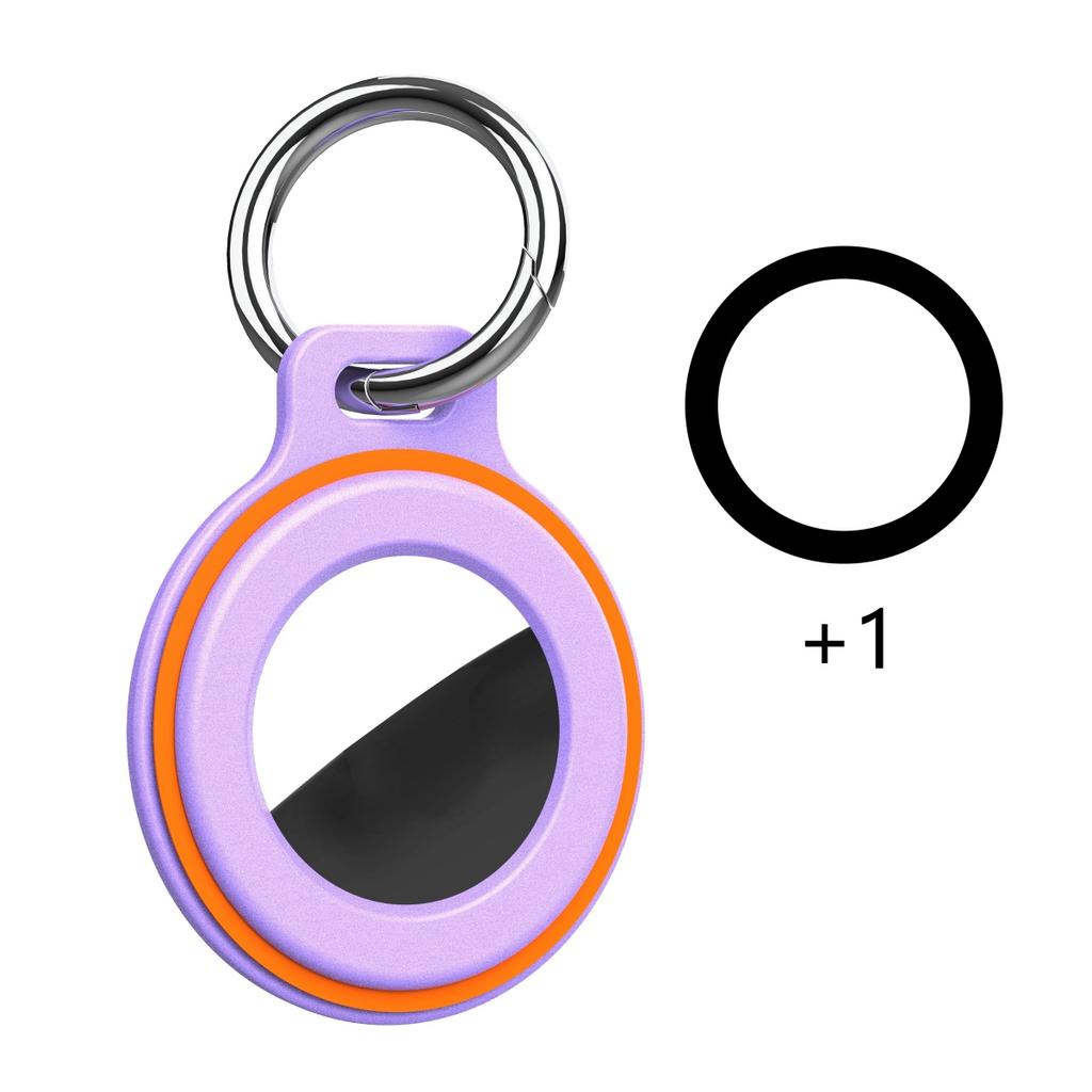 For Apple Airtags Locator Silicone Protect Case For Kids/Pet/Backpack With Strap Lanyard + Keychain AirTag GPS Tracker Accessory