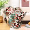 Geometrischer Print Sofadecke Weiche Lässige Handtuchabdeckung für Camping Picknick Dekorative Gemütliche Behaglichkeit