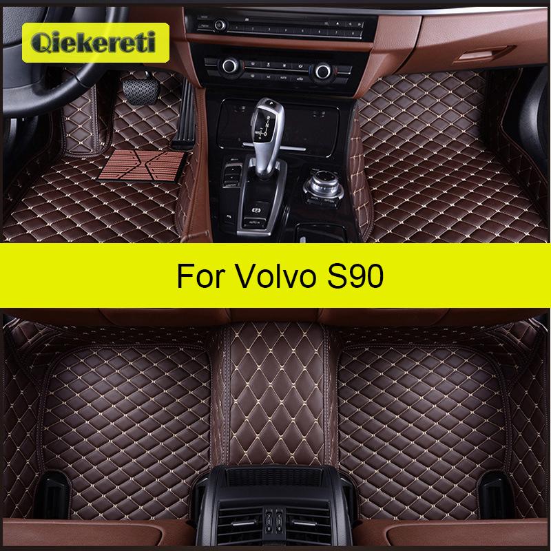 

Автомобильные коврики QIEKERETI для Volvo S90, аксессуары для ног, авто
