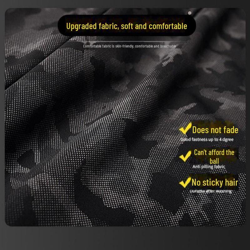 Men's Camouflage Wear-Resistant Construction Pants - Spring/Autumn Casual Sports Trousers