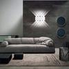 LED nástenné svietidlo 4W 6W 8W nástenné svietidlá Vnútorné osvetlenie nástenné svietidlo AC85-265V do spálne Obývacia izba Schodisko Home Decor svietidlo