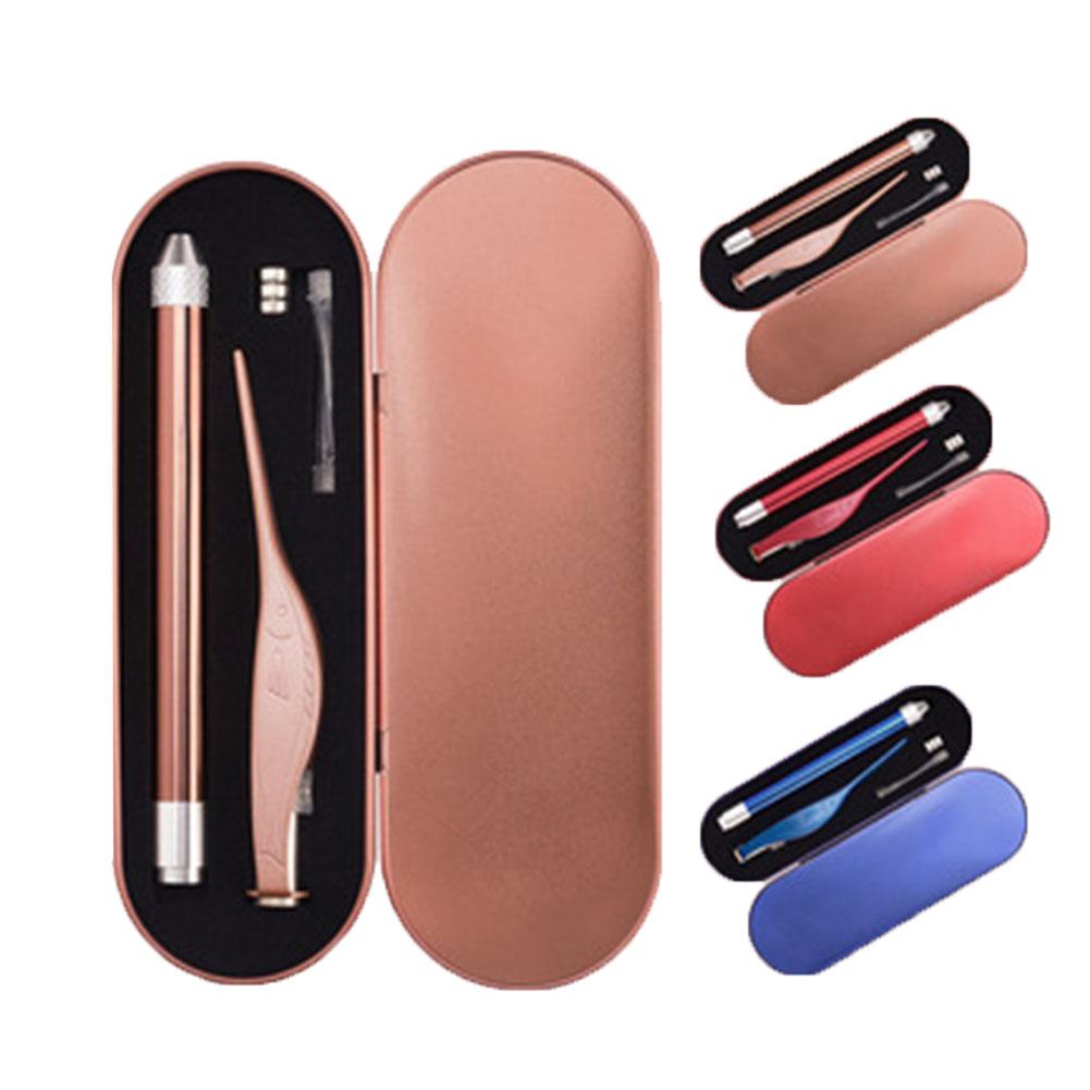 LED Flashlight Ear Cleaner Earpick Set Earwax Removal Ear Spoon Tweezer Ears Care Tool