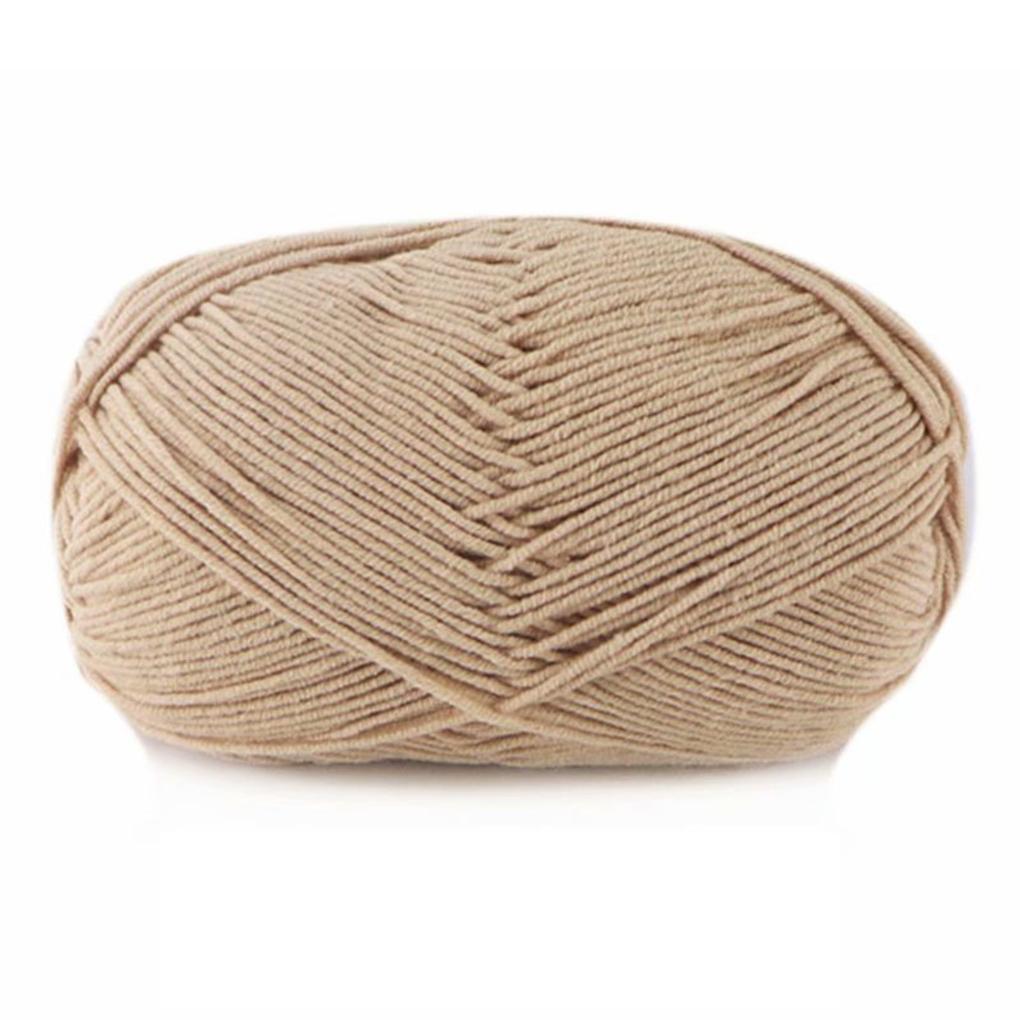 Crochet Yarn Sweater Scarf Gloves Toys Bundle Crafts Gifts Threads Durable Skeins Set Arts 4-Ply for Knitters Beginners Parties