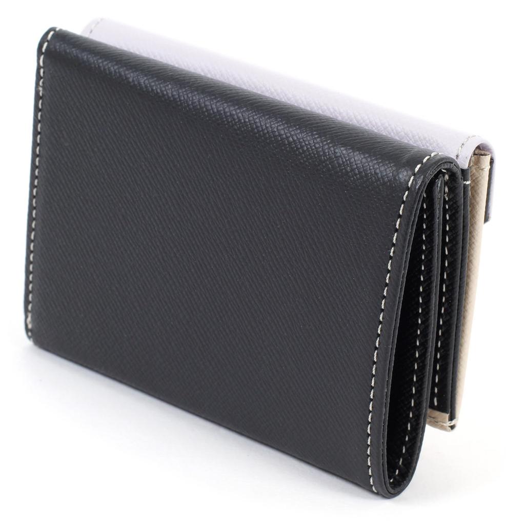 Wallet PH0786 Dark 10231 [Kitamura] 3-color Three-fold Blue/lavender [Navy]
