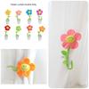 Plush Window Sunflower Curtain Tieback Buckle Sponge Filling Decoration Home