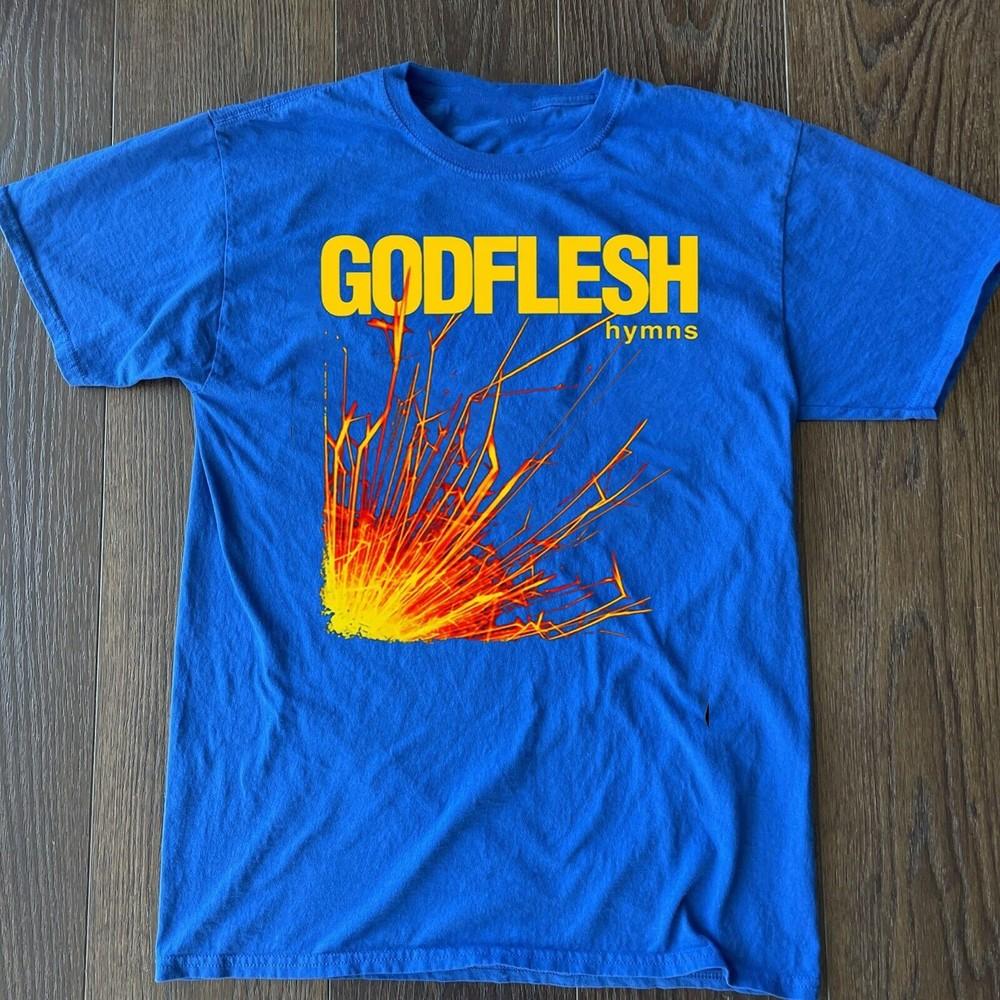 Godflesh Hymns Gift For Fan Blue T-shirt Tee All Size S to 5XL T-shirt HS425 Unisex T-Shirt S