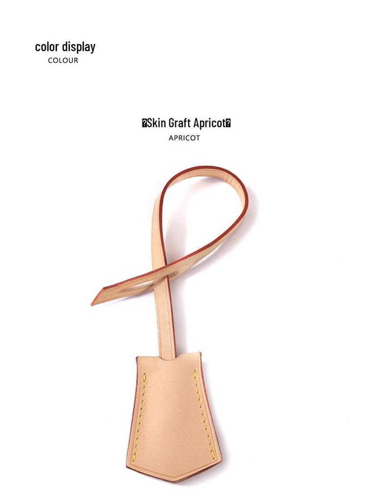 MHS-D-10 Farbwechselnder Anhänger aus pflanzlich gegerbtem Leder