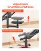 VEVOR Seated Dip Machine, Tricep Bicep Press Down Machine with Cable Bar, Adjustable Seat, and Backrest, Exercise Equipment for Chest Training
