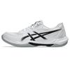 ASICS 12 Indoor Sports Shoes Unisex Size 101 2E GEL-ROCKET (1073A080), Adult, (White/Black), 26.0 cm,