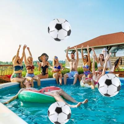 Kreatywna piłka nożna, nadmuchiwana piłka plażowa, dekoracyjna piłka nożna do klubu nocnego do treningu i rozrywki na świeżym powietrzu