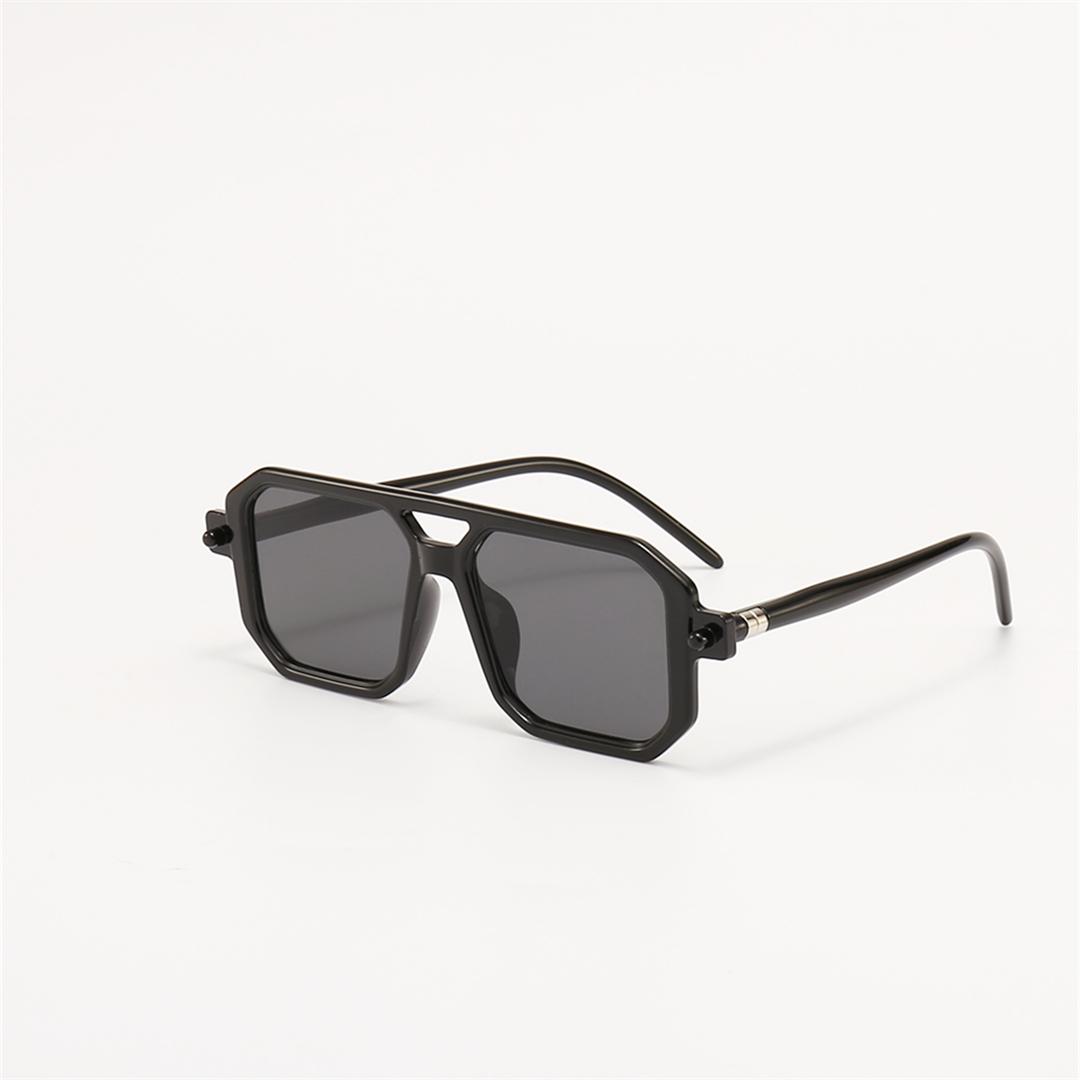 

A pair of pc new double-beam polygon sunglasses online celebrity retro anti-ultraviolet sunglasses